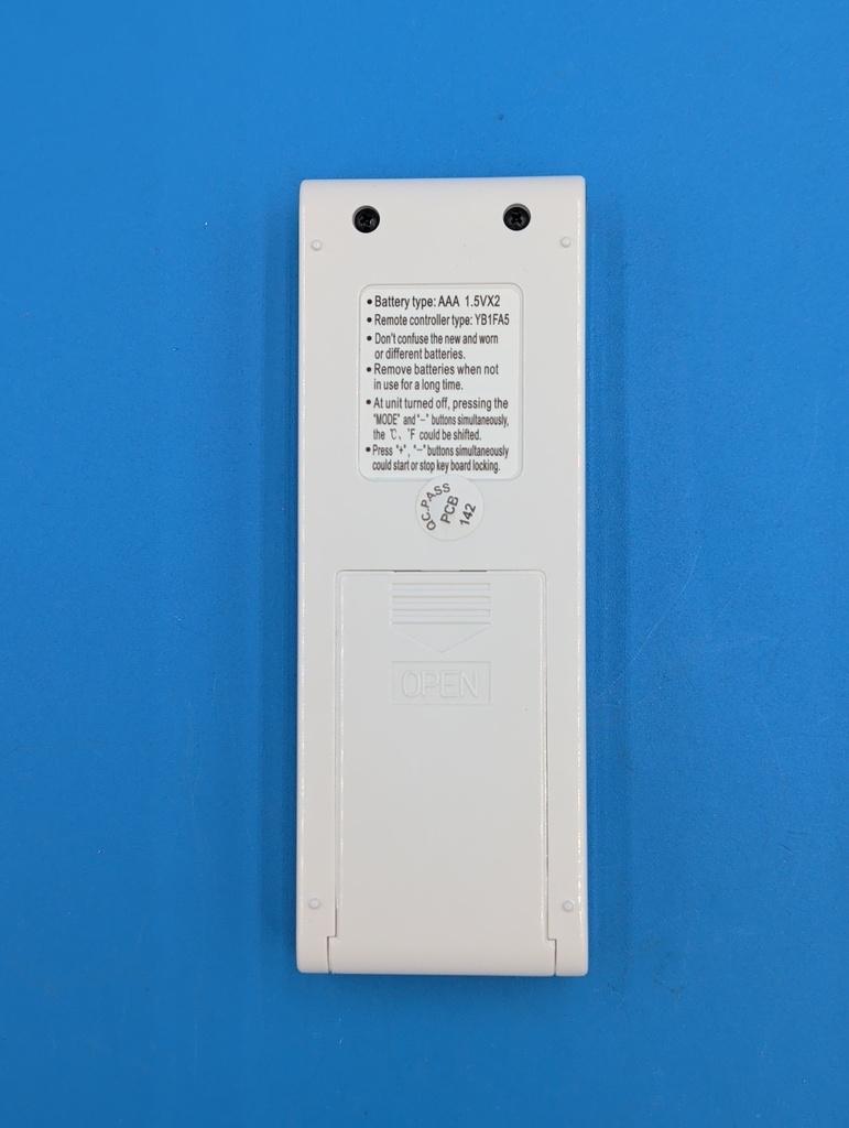 REMOTE CONTROL YS1FA 'E SERIES 4055898912